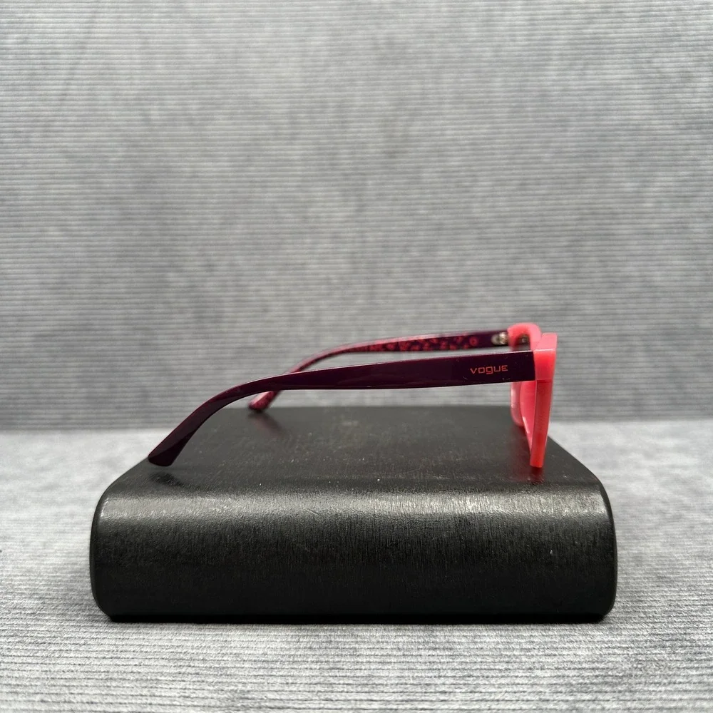 Vogue Y2K Sunglasses Pink Purple Cat Eye Alphabet  VJ2001 25537A 45-17-125
